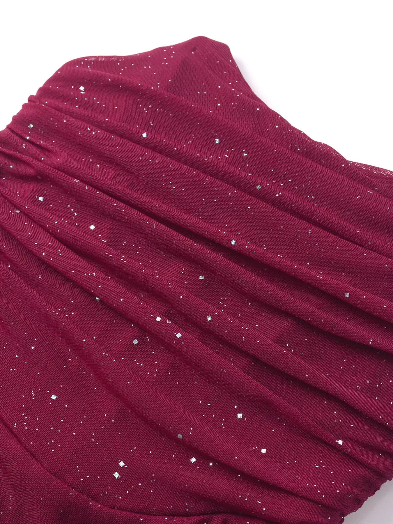 Glitter Tube Mermaid Maxi Dress - Image 20