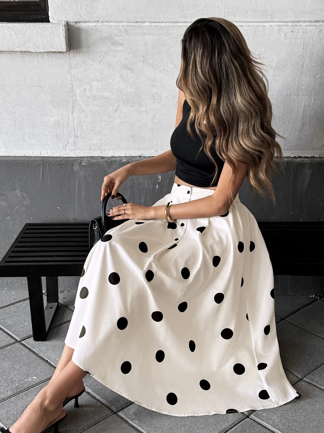 Polka Dot Skirt - Image 5