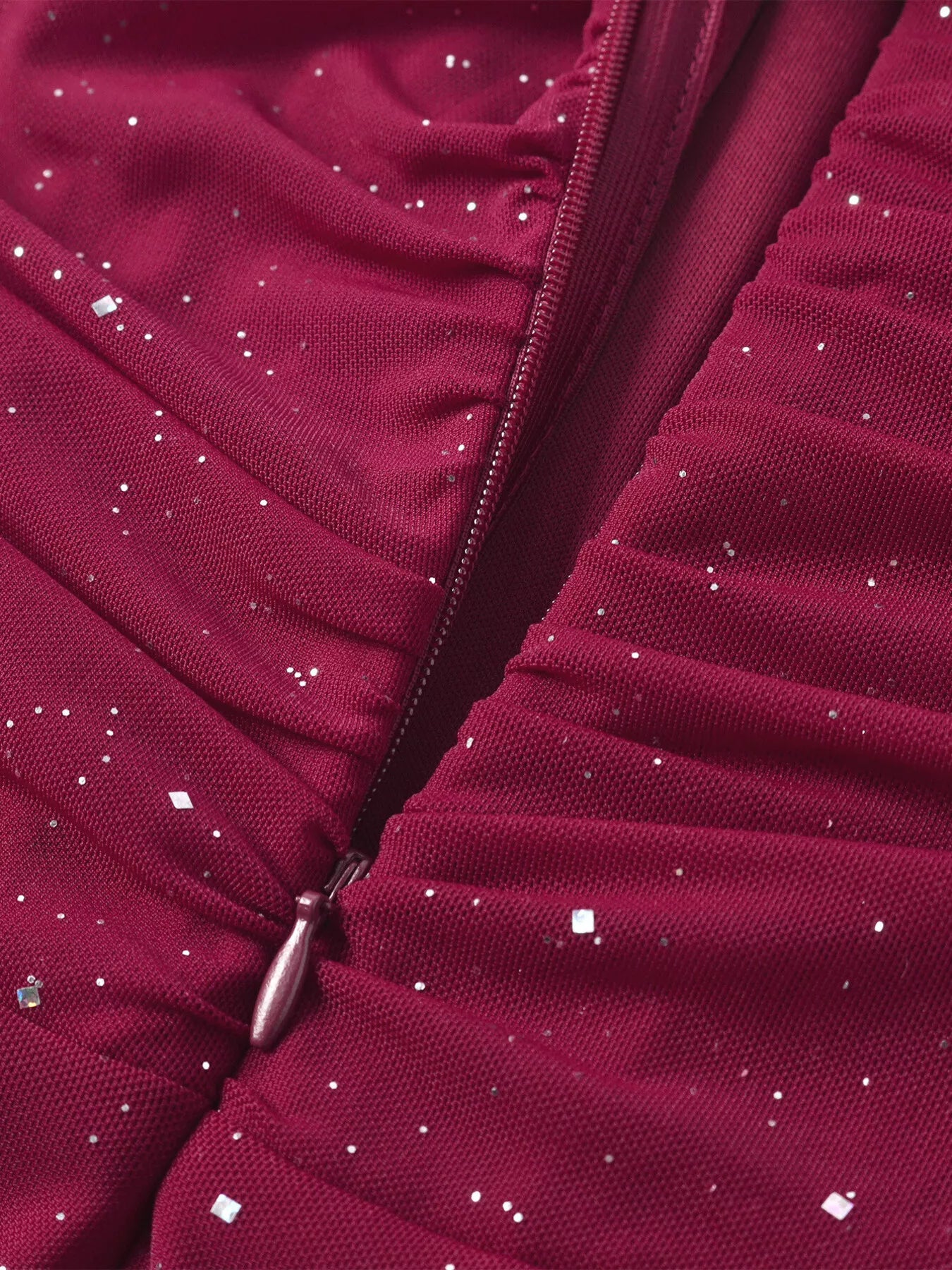 Glitter Tube Mermaid Maxi Dress - Image 18