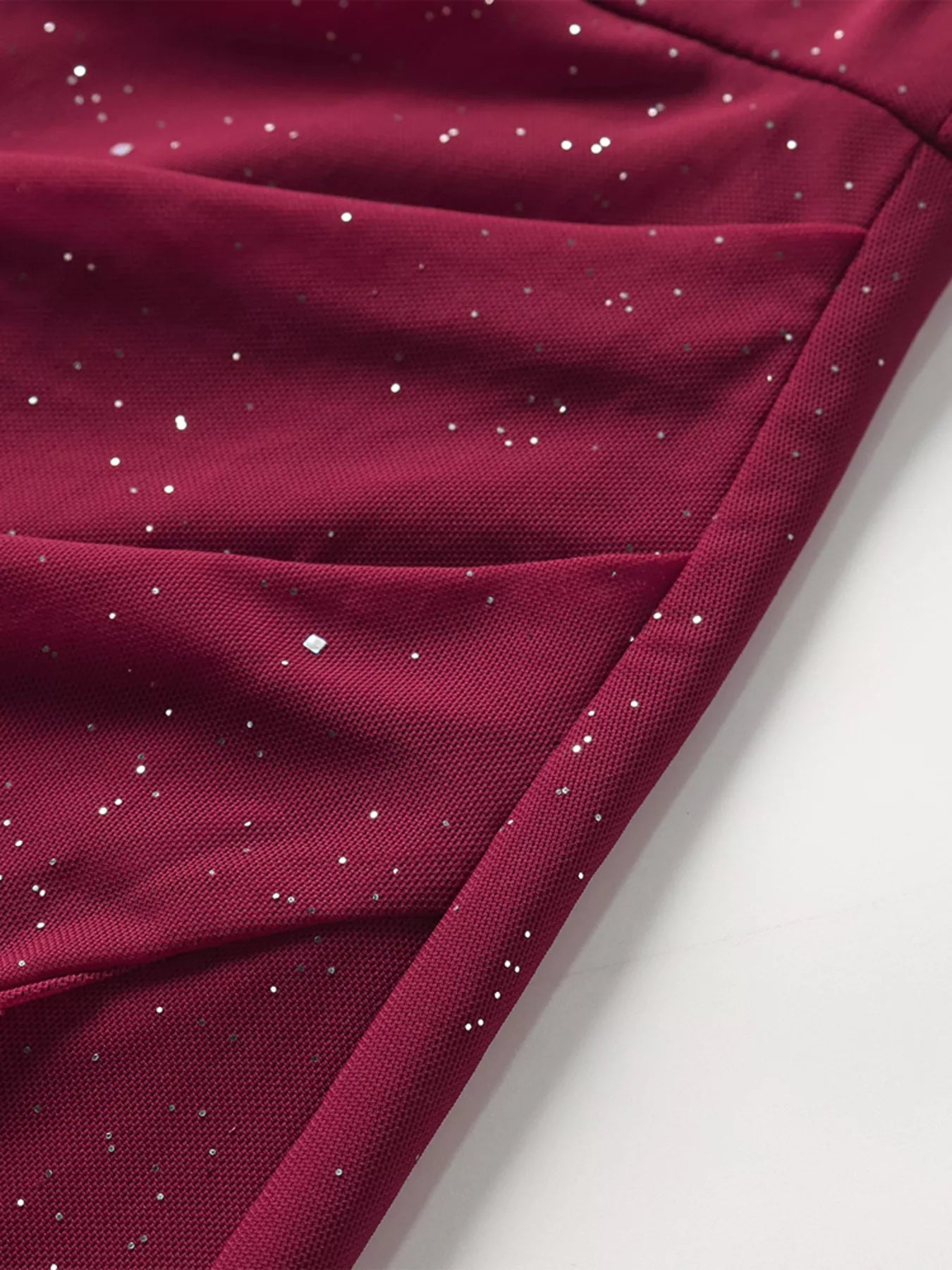 Glitter Slit Maxi Dress - Image 28