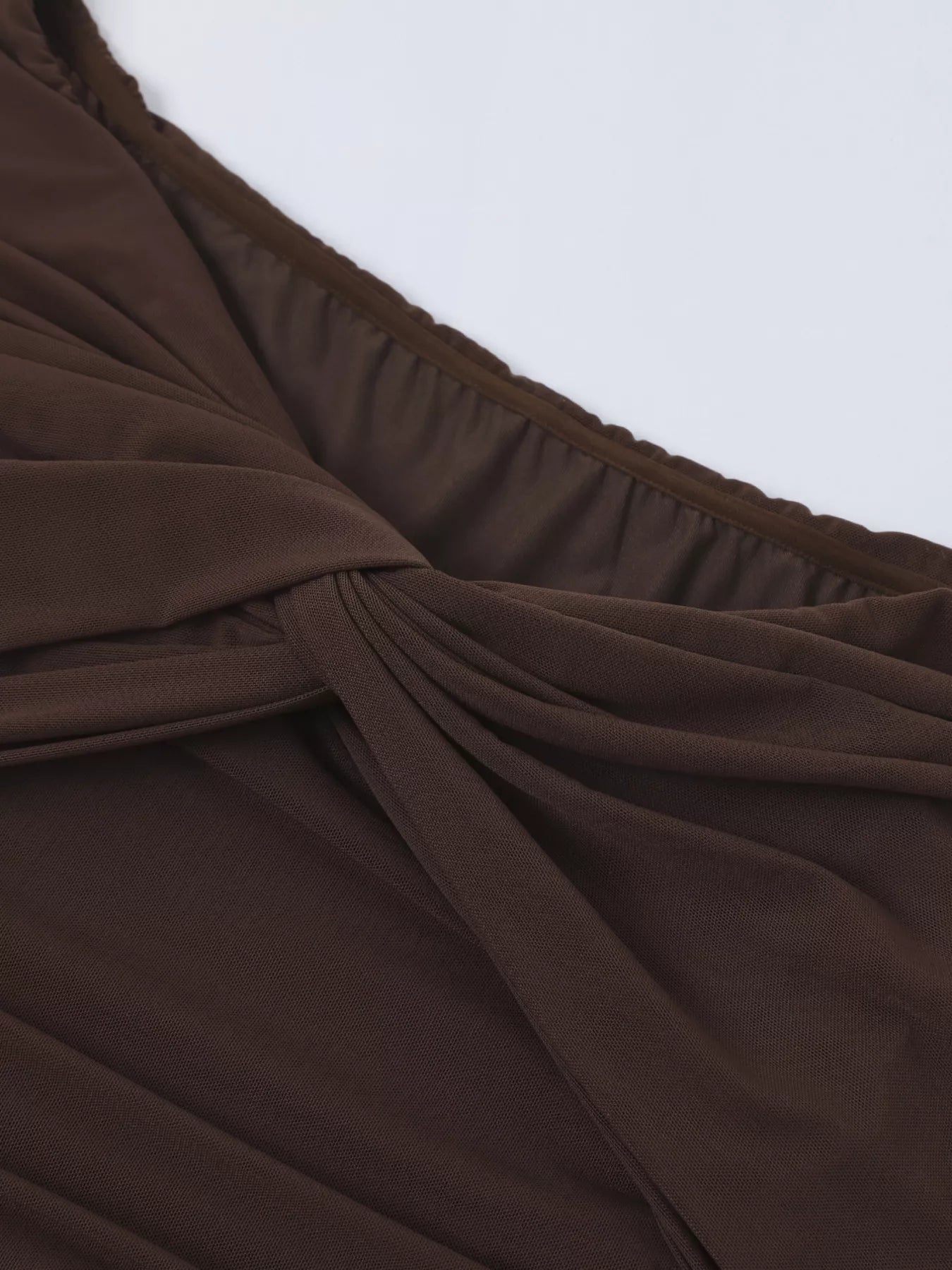 Off-Shoulder Ruched Maxi Dress - Image 13