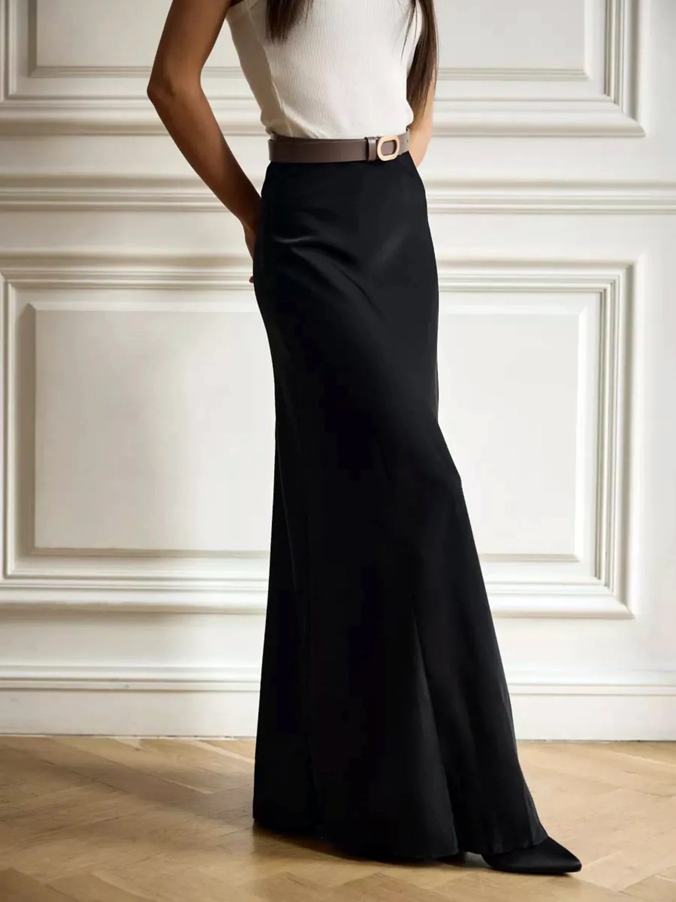 High-Waisted Maxi Skirt - Image 2