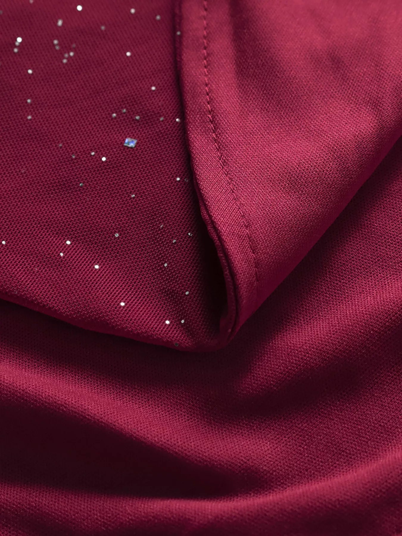 Glitter Slit Maxi Dress - Image 29